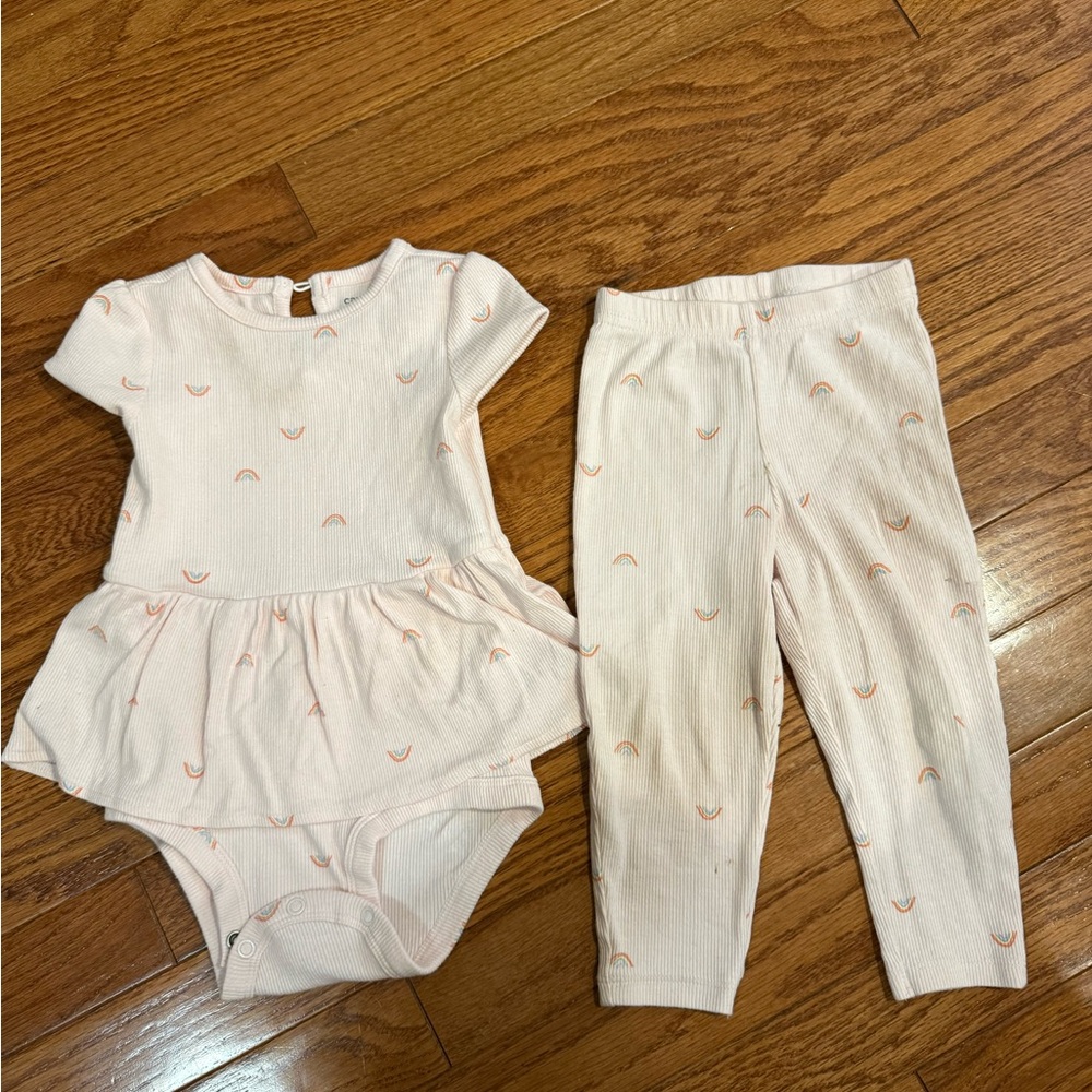 Carter's Pink Baby Outfit Set